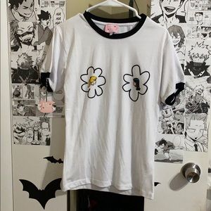 COPY - Betty and Veronica black and white ringer …